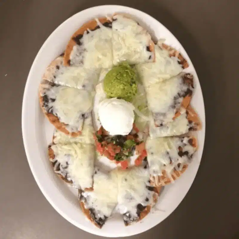 Bean and Cheese Nachos